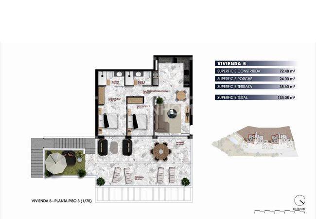 Stylish Flats with Unique Views in Finestrat 44