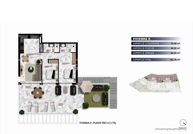 Stylish Flats with Unique Views in Finestrat 41