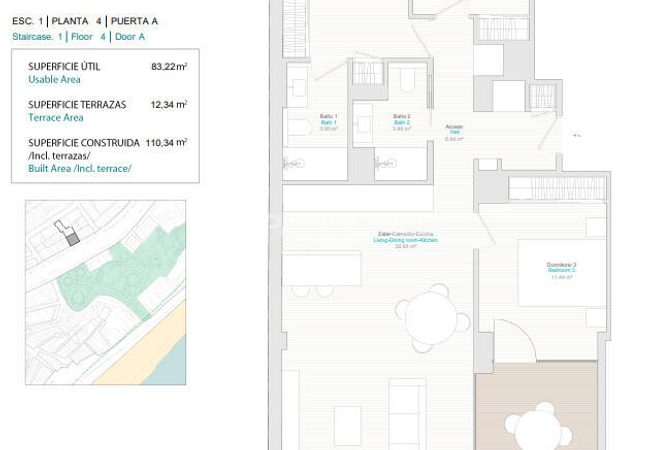 Appartements Vue Mer Près De La Plage À Villajoyosa Alicante 17