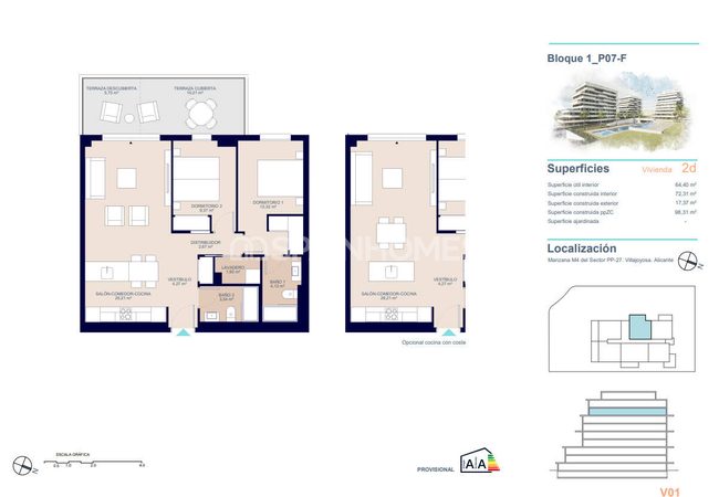 Appartements En Complexe Près De La Plage À Alicante Villajoyosa 17