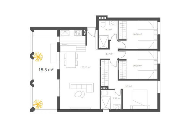 Appartements 3 Chambres Près De La Mer À Villajoyosa Alicante 11