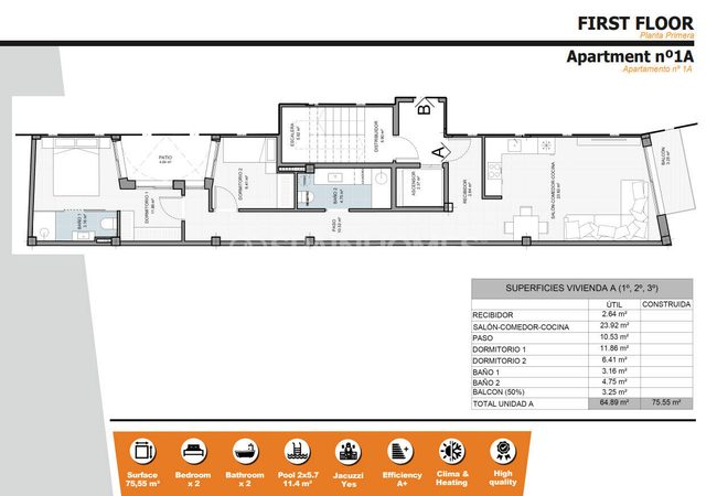 Moderna Lägenheter Med Pool Och Solarium I Torrevieja Alicante 38