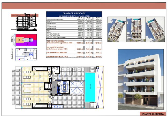 Lägenheter I Komplex Med Takpool I Centrala Torrevieja 24