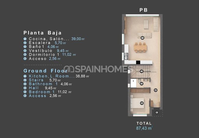 Villas Avec Piscine Près De La Plage À Villamartín Orihuela 12