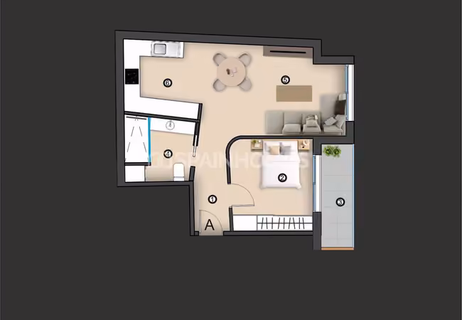 Flats in a Complex 700 M From the Beach in Torrevieja 10