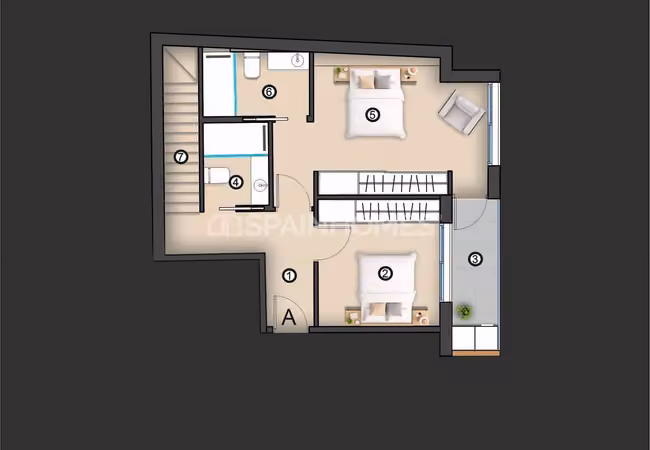 Flats in a Complex 700 M From the Beach in Torrevieja 14