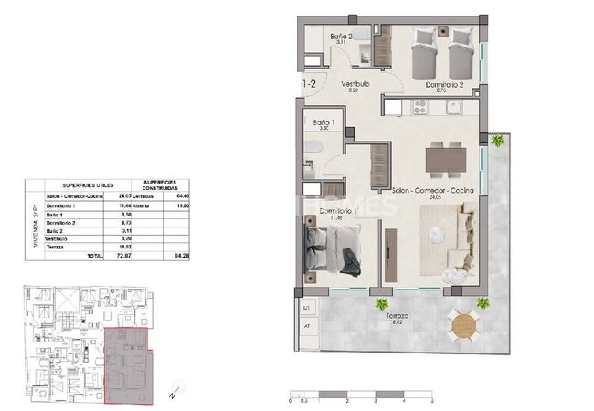 Modern Apartments with Communal Pool in Santa Pola Alicante 11