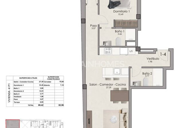 Modern Apartments with Communal Pool in Santa Pola Alicante 13