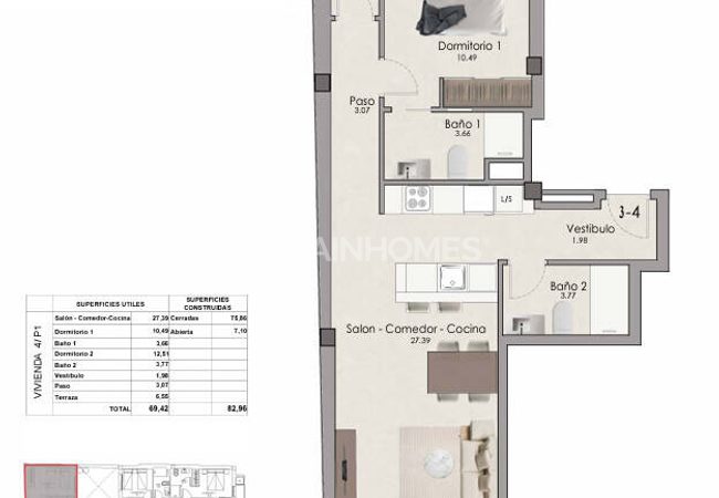 Modern Apartments with Communal Pool in Santa Pola Alicante 21