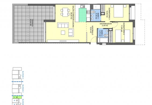 Sea View Apartments in Orihuela Costa Close to Shopping Centers 28