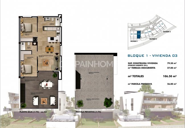 Finestrat Alicante’de Dağ ve Deniz Manzaralı Modern Daireler 16