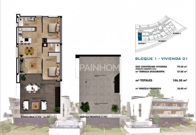 Finestrat Alicante’de Dağ ve Deniz Manzaralı Modern Daireler 14