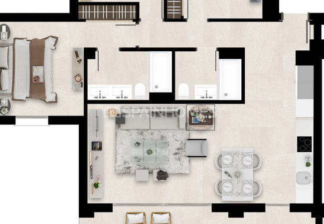 Compact Designed Apartments Close to Golf Courses in Mijas 24