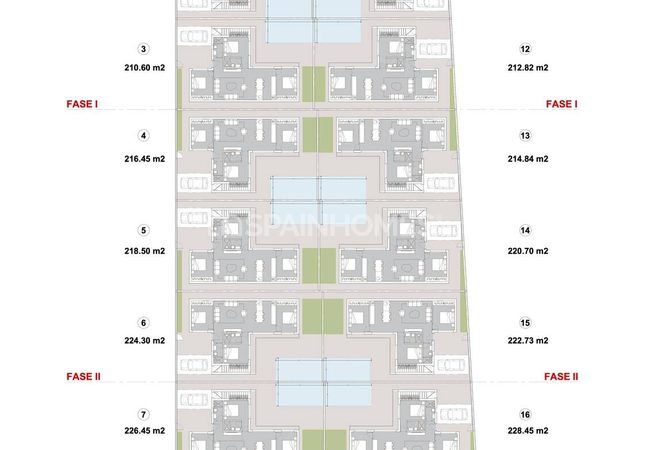 Murcia, Torre Pacheco, Roldán’da Modern Tasarımlı Şık Gayrimenkuller 34