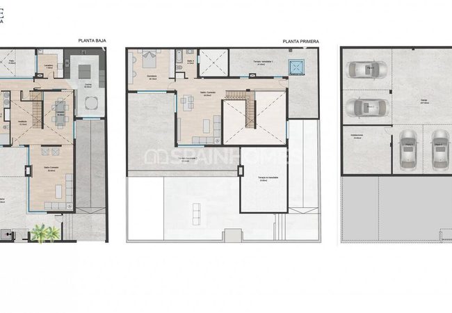Costa Calida San Pedro Del Pinatar'da Havuzlu Şık Villa 54