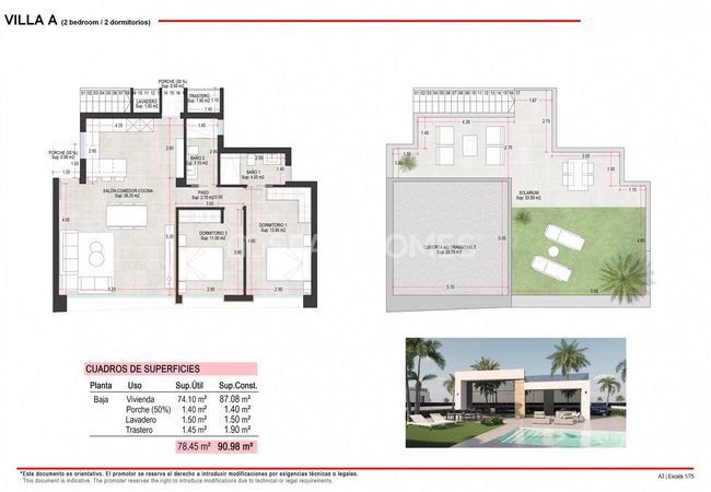 Bungalow Style Villas with Pools in Condado De Alhama 21