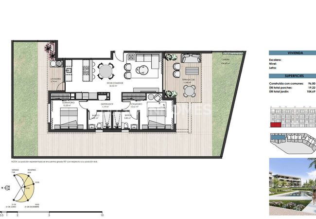 Stylish Flats in Comprehensive Complex with Pool in Murcia 20