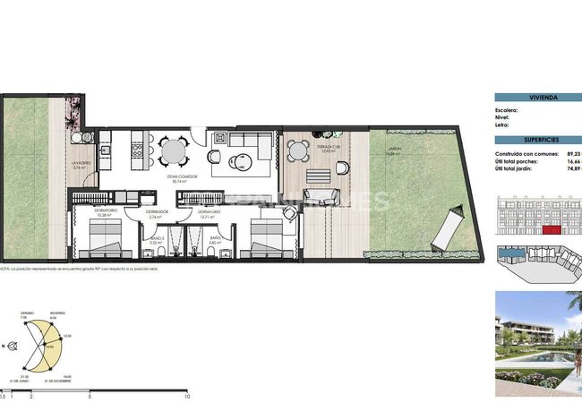 Stylish Flats in Comprehensive Complex with Pool in Murcia 22
