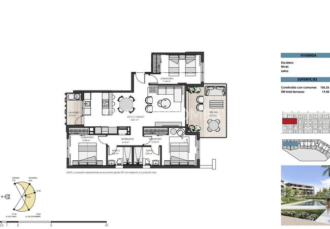 Stylish Flats in Comprehensive Complex with Pool in Murcia 28
