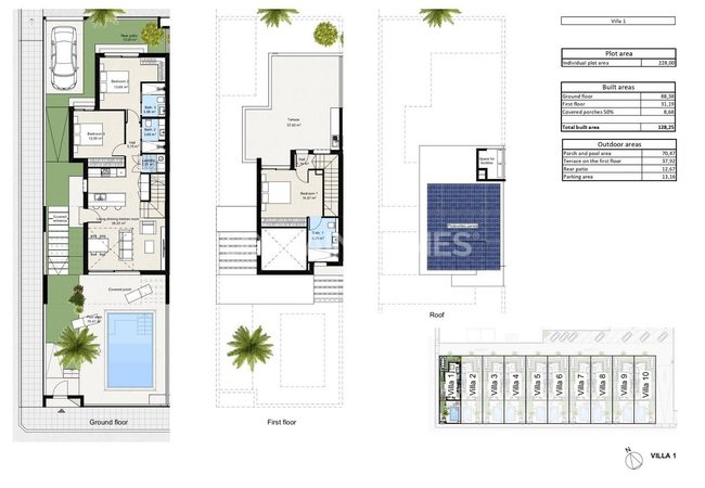 3-bedroom Villas Near the Beach in Los Nietos Murcia 26
