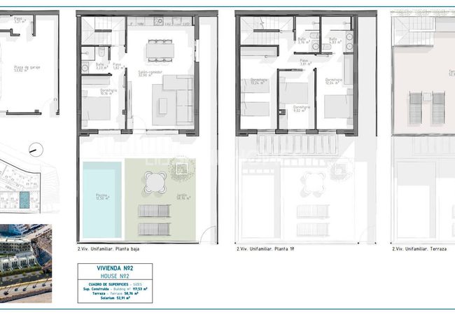 Stylish Design Villas with Pools and Garages in águilas Murcia 7
