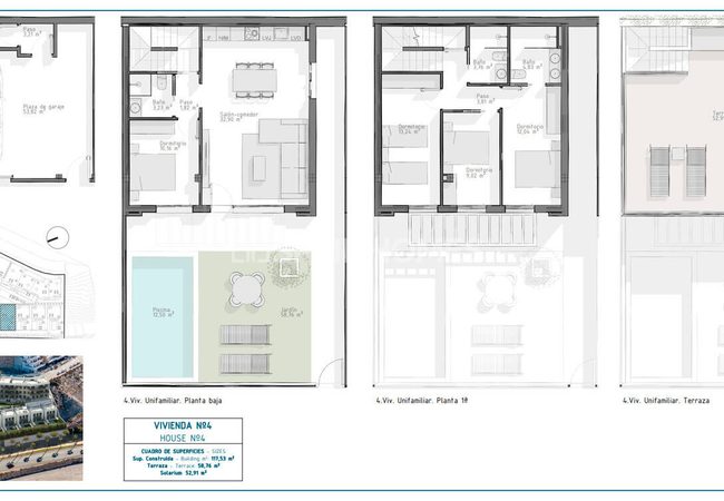 Stylish Design Villas with Pools and Garages in águilas Murcia 9