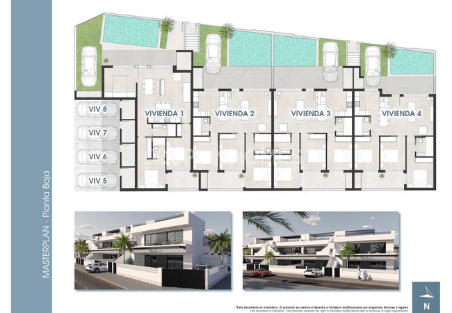 Flats with Private Pools Near the Beach in San Pedro Murcia 6
