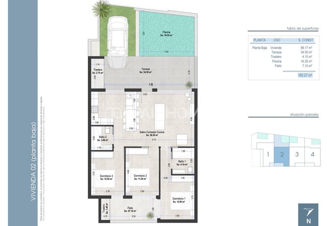 Flats with Private Pools Near the Beach in San Pedro Murcia 9