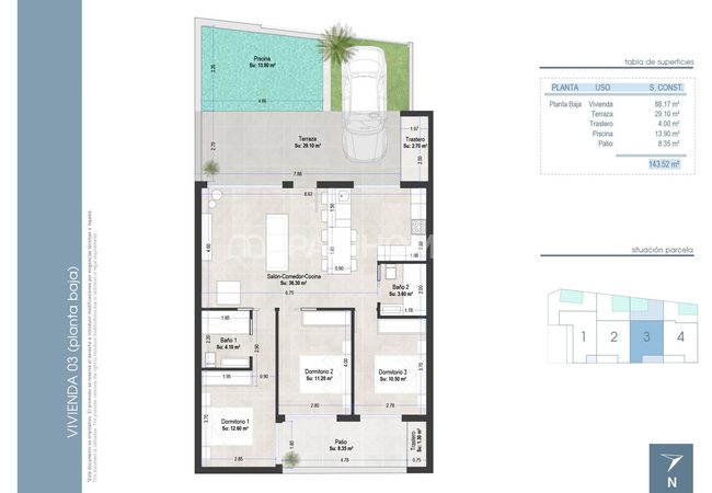 Flats with Private Pools Near the Beach in San Pedro Murcia 10