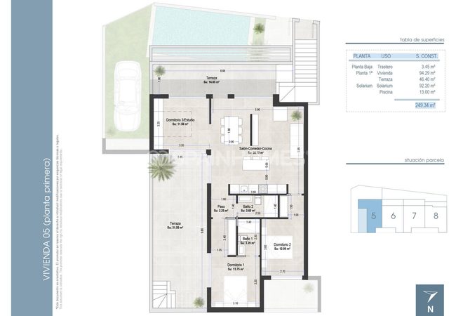 Flats with Private Pools Near the Beach in San Pedro Murcia 12