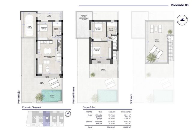 Huizen Met Privézwembad En Parkeerplaats In San Pedro Del Pinatar 19