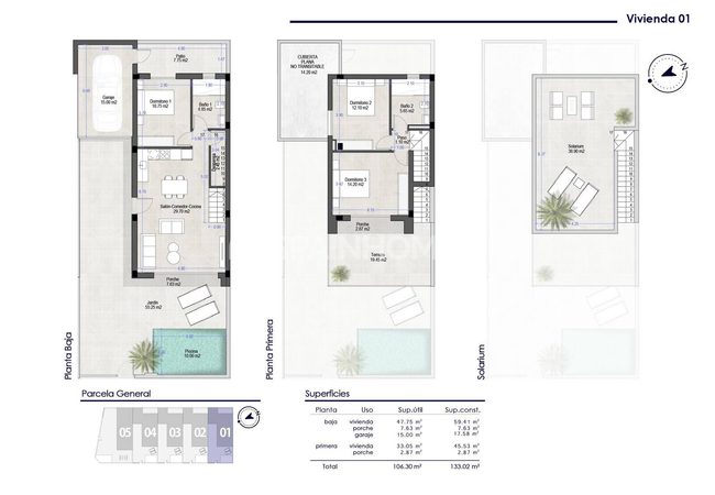 Huizen Met Privézwembad En Parkeerplaats In San Pedro Del Pinatar 17