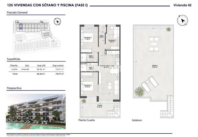 Modern 3 Bedroom Flats 750 M From the Beach in San Javier 41