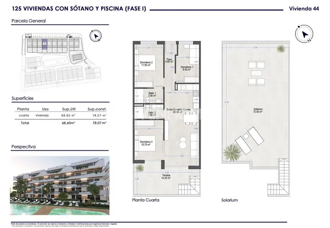 Modern 3 Bedroom Flats 750 M From the Beach in San Javier 39