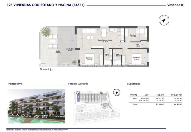 San Javier’de Plaja 750 M Mesafede Modern 3+1 Daireler 35