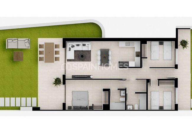 Appartementen Met Uitzicht Op Natuur En Golfbaan Te Koop In Cartagena 30