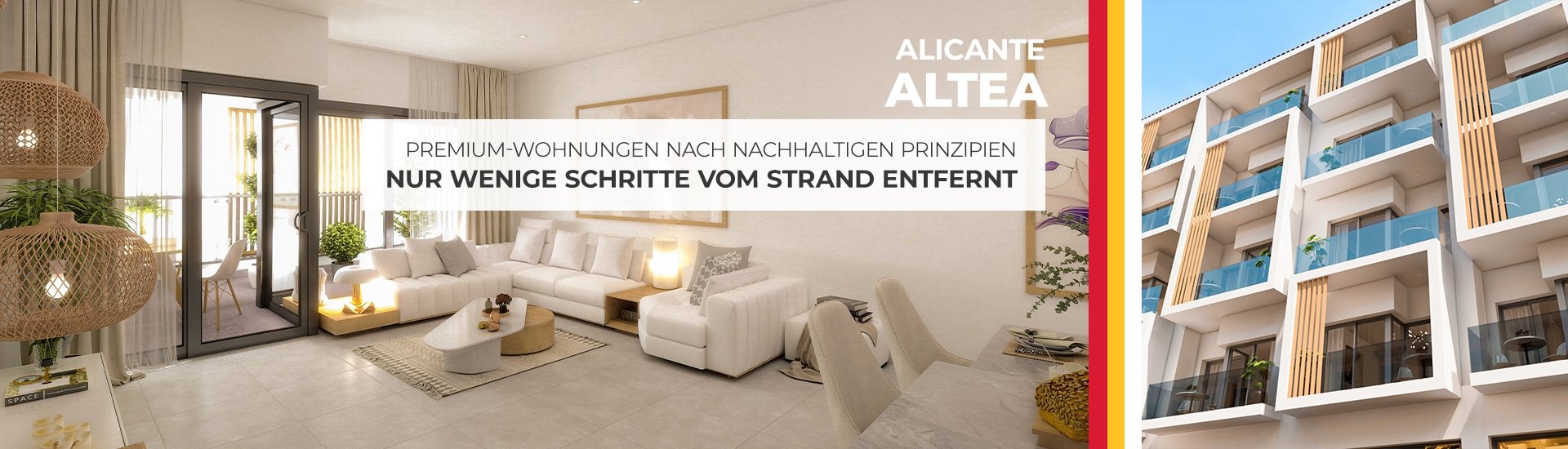 Wohnungen Mit Umweltfreundlichem Design In Strandnähe In Altea