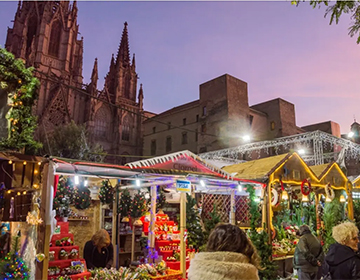 Marchés de Noël à Barcelone