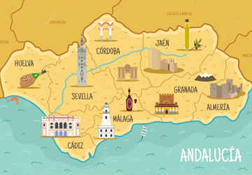 Andulusia-map