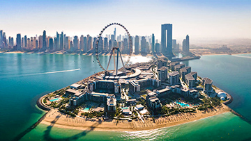 Dubai has a beautiful outlook with interesting projects.