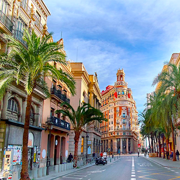 a view in city of spain a view in city of spain